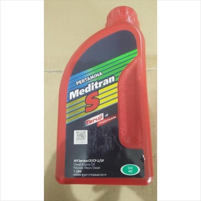 Gambar Oli Mesin Mobil Truk Diesel Meditran S 40 Pertamina 1 Liter dari JayaRayaParts Kab. Tangerang Tokopedia