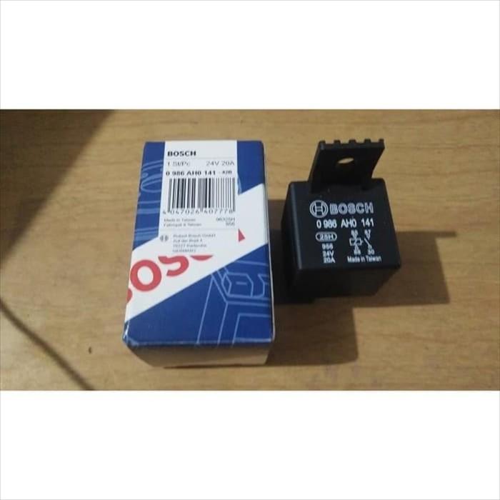 Gambar Relay 24 Volt 24V Kaki Pin 4 20A BOSCH 0986AH0141-42B Original dari JayaRayaParts Kab. Tangerang Tokopedia