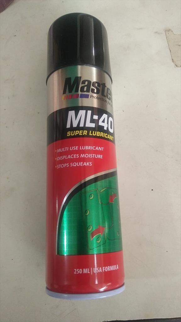 Gambar Pelumas Super Lubricant Master ML-40 Anti Karat 250ml dari JayaRayaParts Kab. Tangerang Tokopedia