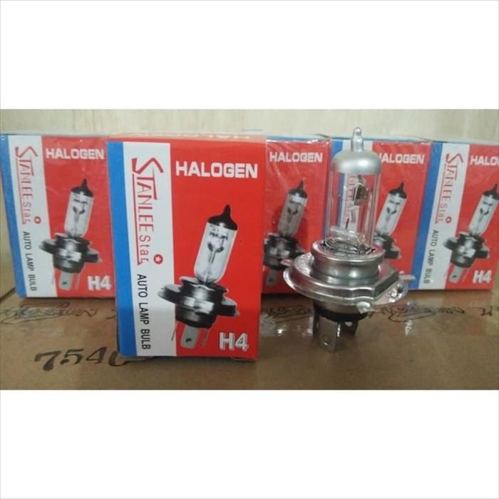 Gambar Bohlam Lampu Depan Besar Halogen Bulb H4 12V 100/90W Stanlee Star 6117 dari JayaRayaParts Kab. Tangerang Tokopedia