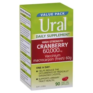 Ural High Strength Cranberry 60000 mg 90 Caps