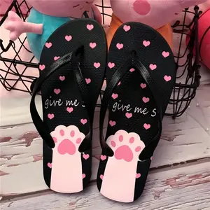 ARRIS | SANDAL JEPIT WANITA CAT PAW GIVE ME 5 FIVE | SENDAL JAPIT CEWE DEWASA LUCU