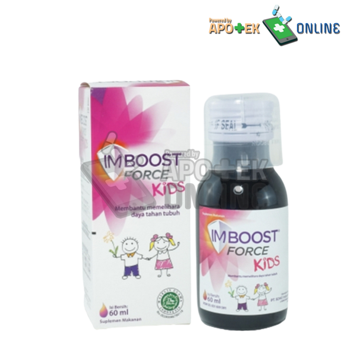 Gambar IMBOOST FORCE KIDS SIRUP 1 BOTOL ISI 60ML dari Apotek Virgo Farma Babelan Kab. Bekasi Tokopedia