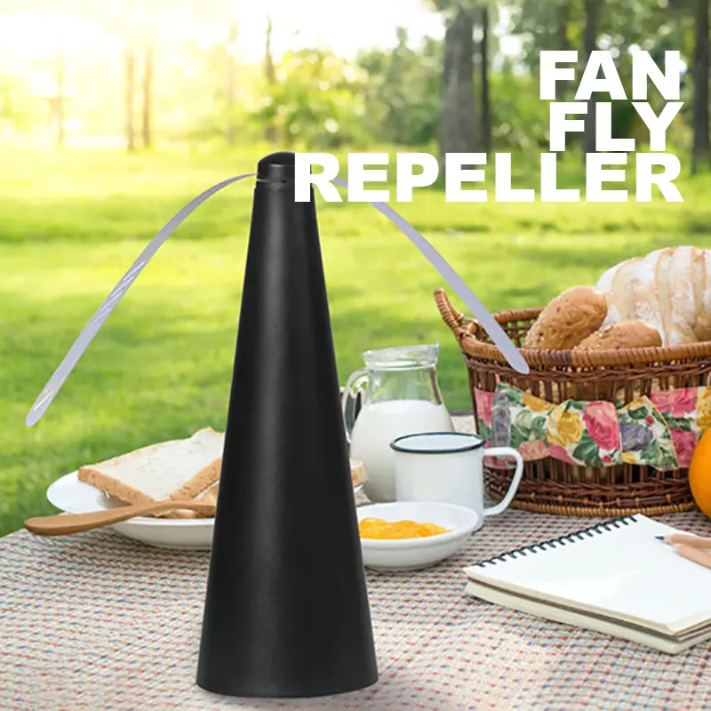 Fan Fly Repeller Kipas Pengusir Lalat Serangga Rotating 360 Degree