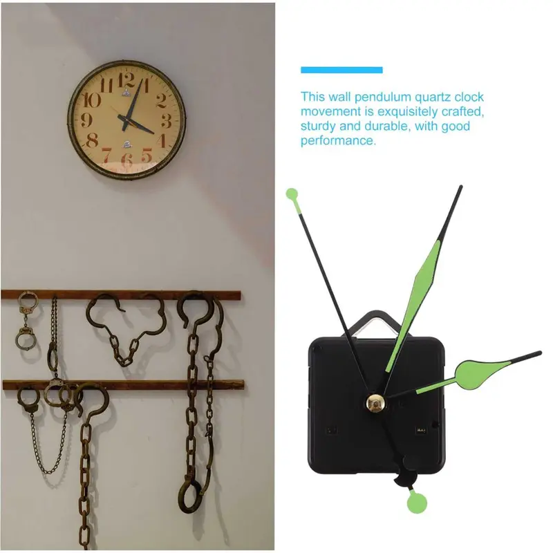 Mesin Jam Dinding Ori Silent Quartz Movement DIY Glow in The Dark 1