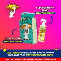 Gambar Bundle Combo Odor Remover Tofu Cat Litter Sniffy Odor Remover dari Catpow.id Kota Administrasi Jakarta Utara 5 Tokopedia