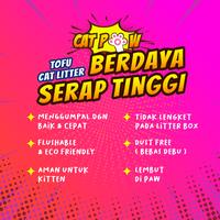 Gambar Bundle Combo Odor Remover Tofu Cat Litter Sniffy Odor Remover dari Catpow.id Kota Administrasi Jakarta Utara 2 Tokopedia