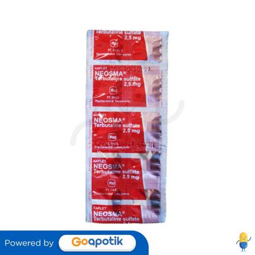 NEOSMA 2.5 MG STRIP 10 KAPLET