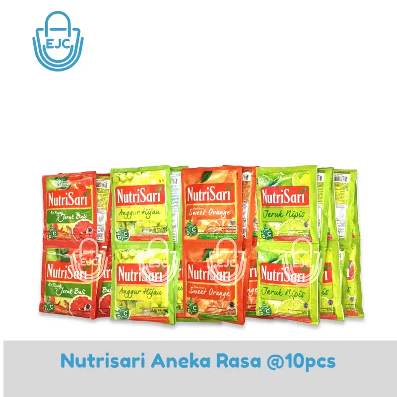 Nutrisari Aneka Rasa @10pcs Minuman Bubuk Instan 0