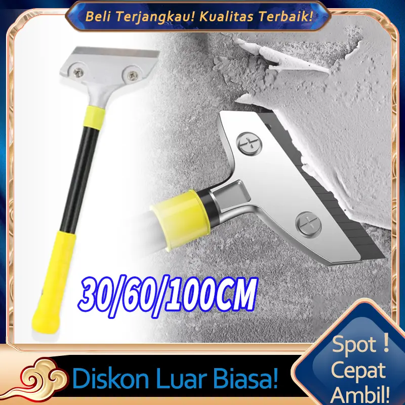 Scrapper 100CM alat scraper skrep kikis/Kape Scraper Skrap Model Panjang Pengupas Kikis Kerok Cat 0