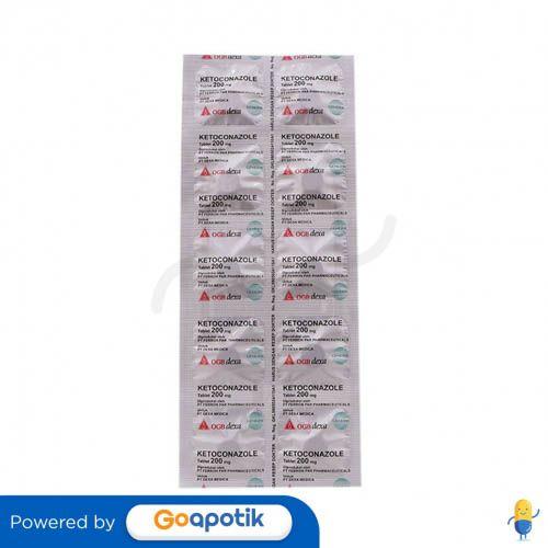 KETOCONAZOLE OGB DEXA MEDICA 200 MG STRIP 10 TABLET