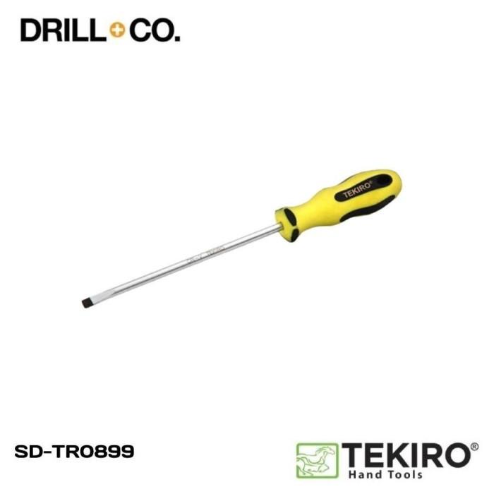 Gambar TEKIRO Obeng TPR Minus Obeng Minus 3x200mm SD-TR0899 dari Drill&Co Kota Administrasi Jakarta Barat Tokopedia