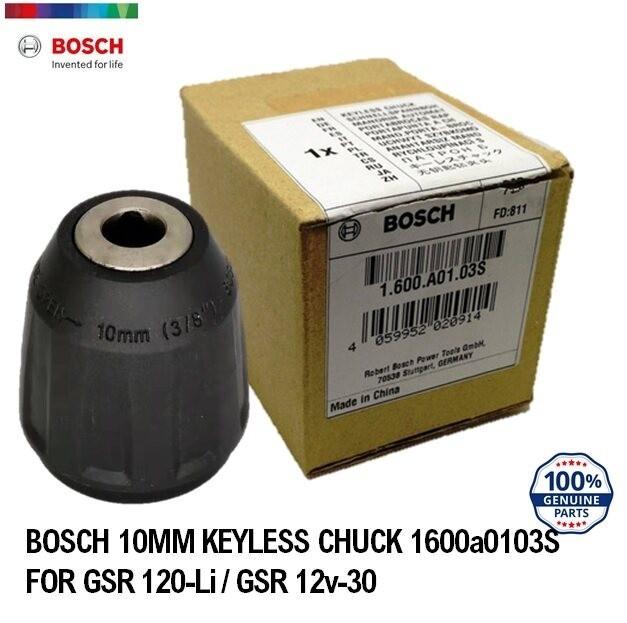 Gambar Bosch ORIGINAL GSR 120-Li / GSR 12V-30 10MM KEYLESS CHUCK dari Drill&Co Kota Administrasi Jakarta Barat Tokopedia