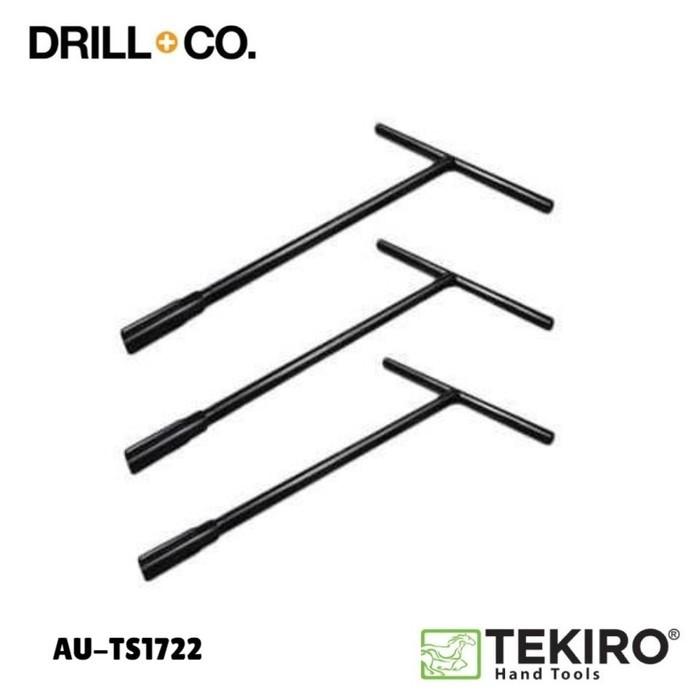 Gambar TEKIRO Kunci T-Type Socket Set 8-10-12mm 1set (3pcs) WR-TT1871 dari Drill&Co Kota Administrasi Jakarta Barat Tokopedia