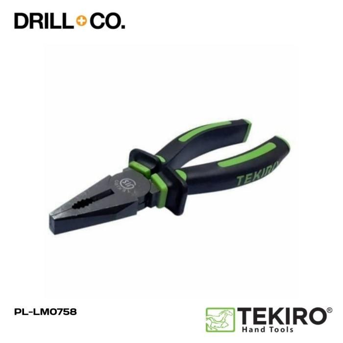 Gambar Tekiro Tang Kombinasi 7 Inch / Linesman Pliers PL-LM0758 dari Drill&Co Kota Administrasi Jakarta Barat Tokopedia
