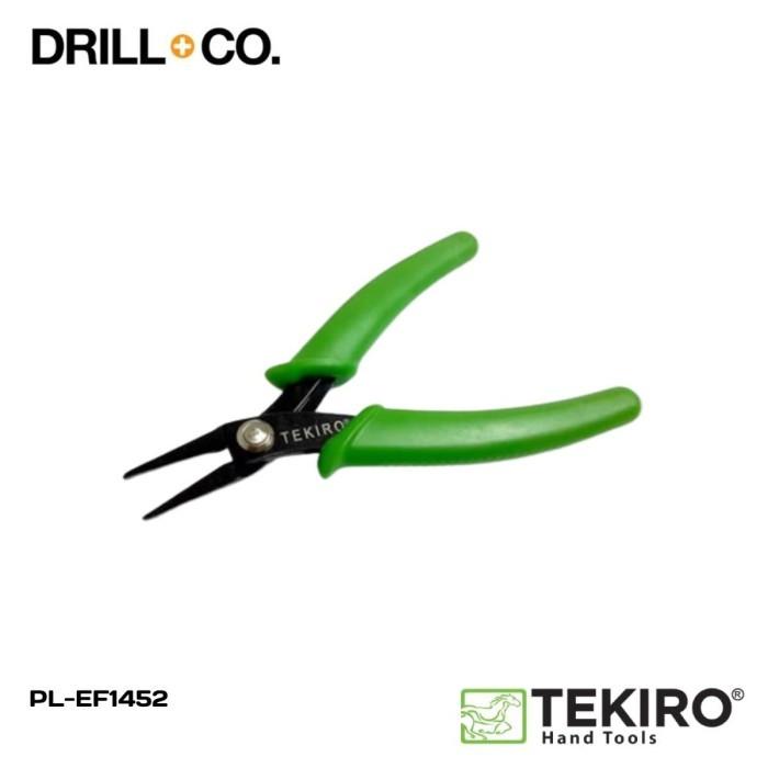 Gambar TEKIRO Electronic Diagonal Cutting Pliers / Tang Potong Elektronik PL-EF1452 dari Drill&Co Kota Administrasi Jakarta Barat Tokopedia