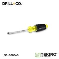 Gambar TEKIRO OBENG Min GAGANG KARET KUNING 6 x 100 mm SD-CG0860 dari Drill&Co Kota Administrasi Jakarta Barat 1 Tokopedia