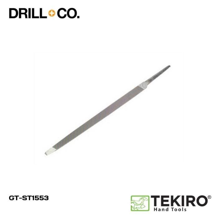 Gambar TEKIRO KIKIR SLIM SEGITIGA 4" GT-ST1553 dari Drill&Co Kota Administrasi Jakarta Barat Tokopedia
