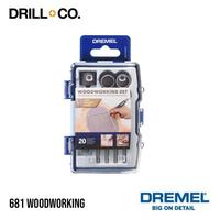 Gambar DREMEL 681 Woodworking Accessory Set / Aksesoris Mengebor, Mengamplas dari Drill&Co Kota Administrasi Jakarta Barat 2 Tokopedia