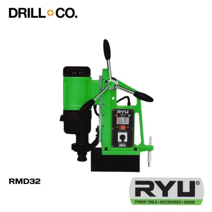 Gambar RYU RMD32 MESIN BOR MAGNET 32MM MAGNETIC DRILL RMD 32 dari Drill&Co Kota Administrasi Jakarta Barat Tokopedia