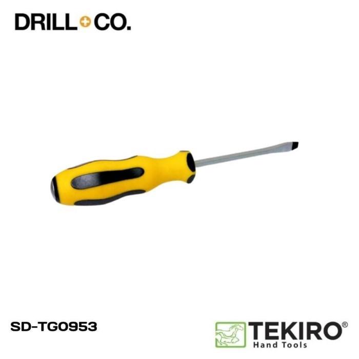 Gambar TEKIRO Obeng TPR SD-TG0953 (-) 8x200mm dari Drill&Co Kota Administrasi Jakarta Barat Tokopedia