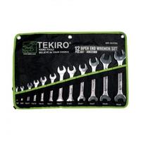 Gambar TEKIRO OPEN WRENCH SET KUNCI PAS 12 Pcs WR-SE0306 dari Drill&Co Kota Administrasi Jakarta Barat 1 Tokopedia