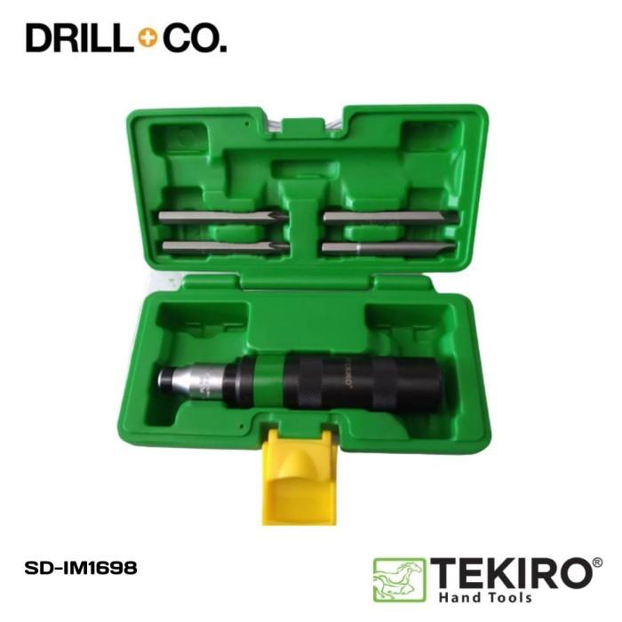 Gambar TEKIRO Obeng Ketok 5 Pcs Box Plastik SD-IM1698 dari Drill&Co Kota Administrasi Jakarta Barat Tokopedia