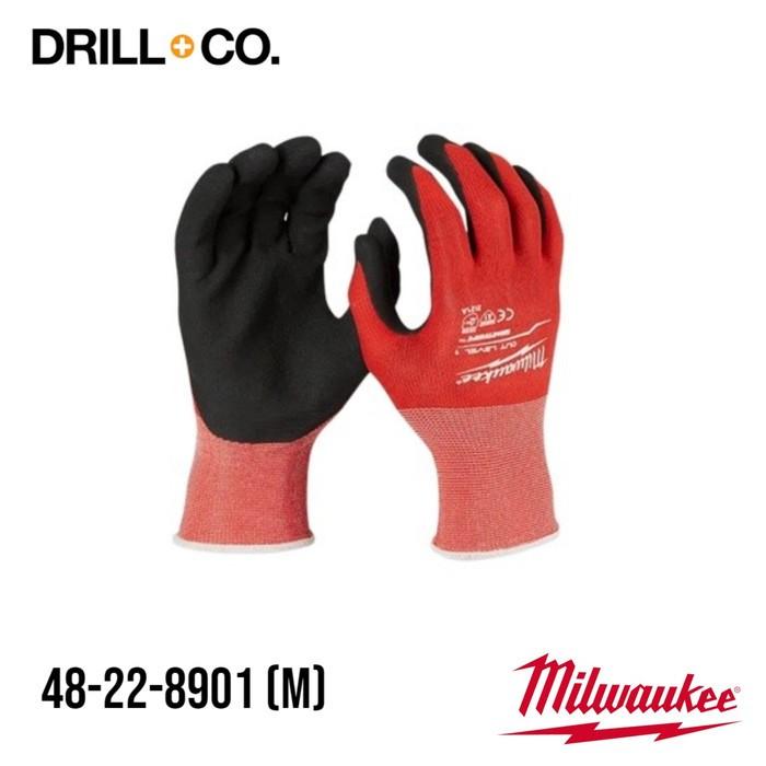 Gambar Milwaukee Dipped Gloves Cut Level 1 / Sarung Tangan Pelindung Kerja M dari Drill&Co Kota Administrasi Jakarta Barat Tokopedia