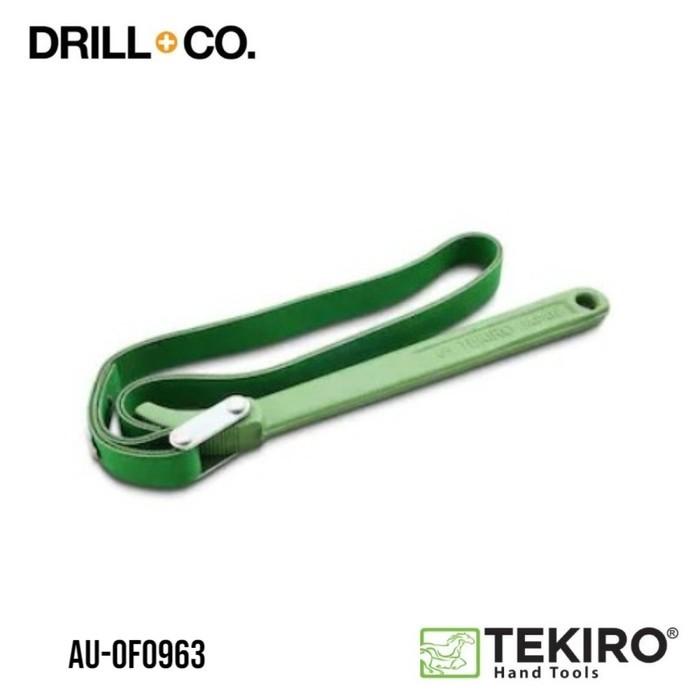 Gambar TEKIRO Kunci Oli Filter 9 Inch Sabuk Kulit Oil Wrench Belt AU-OF0963 dari Drill&Co Kota Administrasi Jakarta Barat Tokopedia
