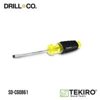 Gambar TEKIRO Obeng Min Gagang Karet 6 x 125 mm Obeng Min SD-CG0861 dari Drill&Co Kota Administrasi Jakarta Barat 1 Tokopedia