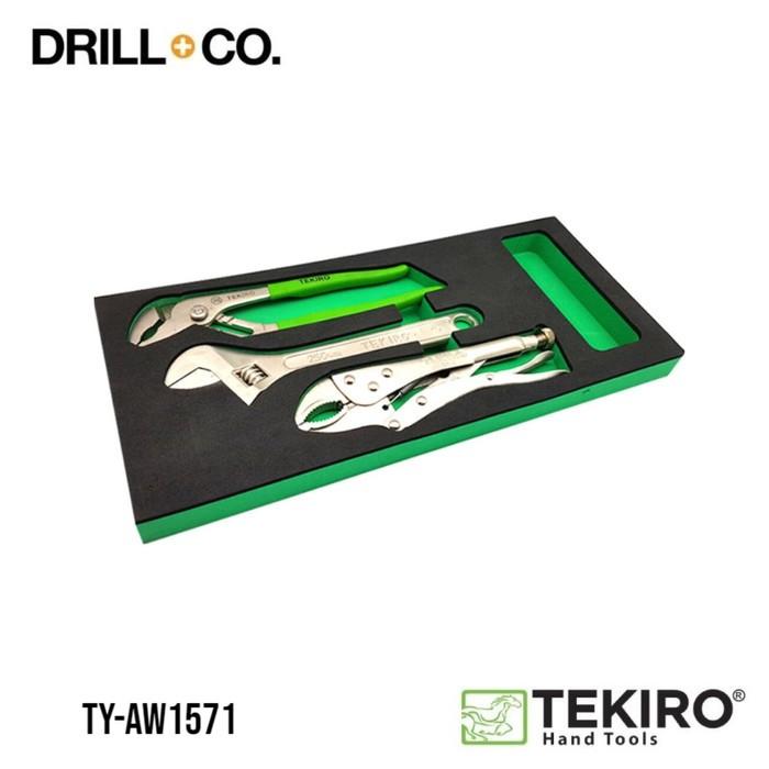 Gambar TEKIRO EVA KUNCI INGGRIS, TANG BURUNG DAN TANG BUAYA 10 INCH TY-AW1571 dari Drill&Co Kota Administrasi Jakarta Barat Tokopedia