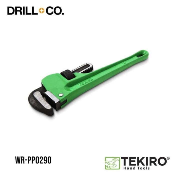 Gambar TEKIRO KUNCI PIPA 12" WR-PP0290 PIPE WRENCH PENGUNCI PIPA HEAVY DUTY dari Drill&Co Kota Administrasi Jakarta Barat Tokopedia