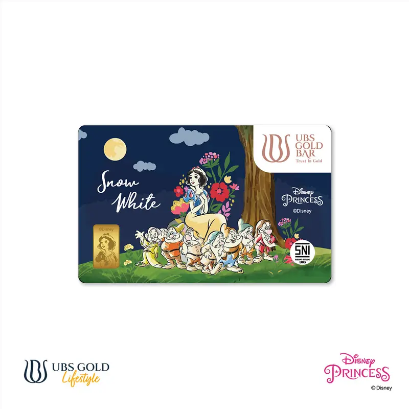 UBS Gold Logam Mulia Disney Princess Snow White 1 Gr 1