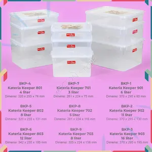 BIGTON Lion Star Basic Home Kateria Keeper Foodie Grade BPA FREE PP5