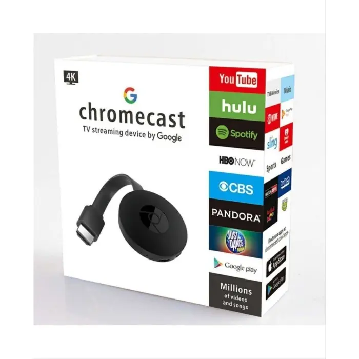 Google Chromecast G2 HDMI TV Streaming Media Player Wifi Display Best
