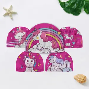 Topi Renang Anak Motif Boy Girl - Topi Renang Karakter - Swimming Hat