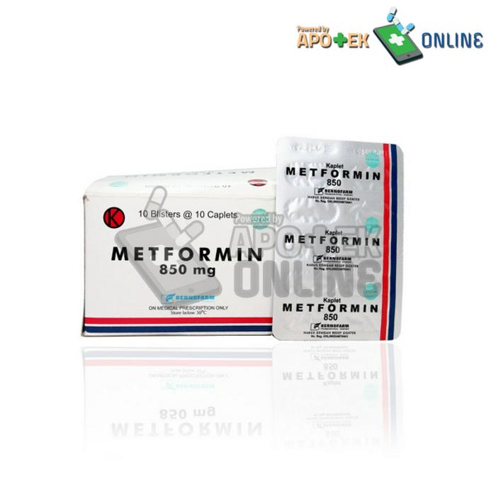 METFORMIN OGB DEXA MEDICA 850 MG STRIP 10 TABLET