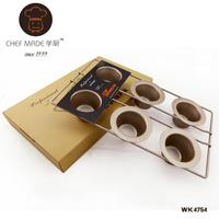 Gambar Chefmade WK4754 - 6 Cup Popover Pan / Loyang Muffin Cupcake Frameless dari Trinity Kitchen Kota Administrasi Jakarta Barat 4 Tokopedia