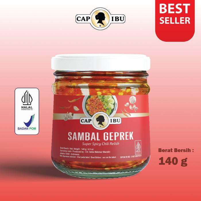 CAP IBU TER-HOT Bundling Sambal Geprek Sambal Bawang Sambal Terasi 1