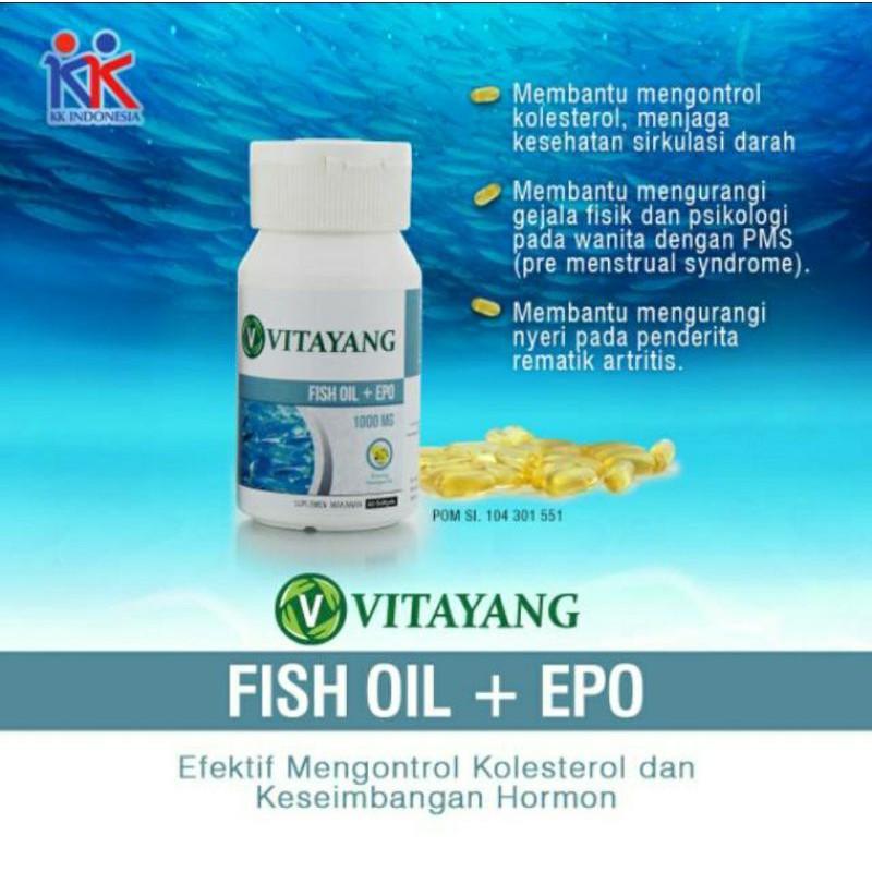 [Ready] Vitayang Fish Oil + Epo 1000Mg