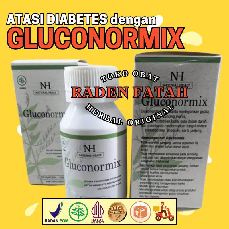 [Garansi] Gluconormix 100% Original Obat Herbal Diabetes Alami Manjur