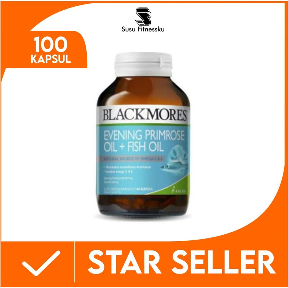 [Baru] Blackmores Evening Primrose Oil + Fish Oil (100) (Kesehatan