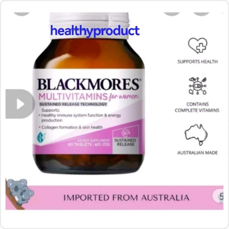 [Ready] Blackmores Multivitamin For Women Isi 60 Vitamin Wanita