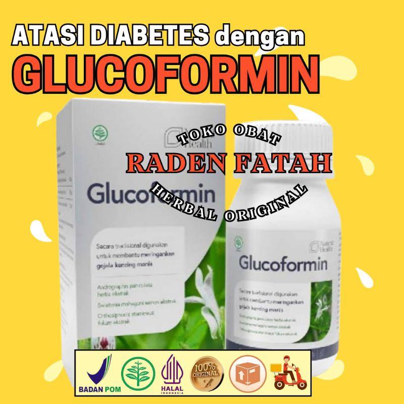 [Garansi] Glucoformin 100% Original Obat Herbal Diabetes Alami Manjur
