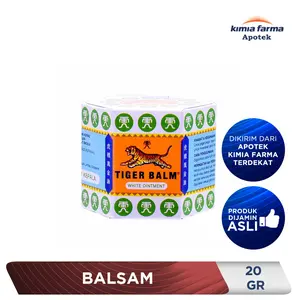 TIGER BALM WHITE 20 GR / BALSAM NYERI OTOT / KIMIA FARMA
