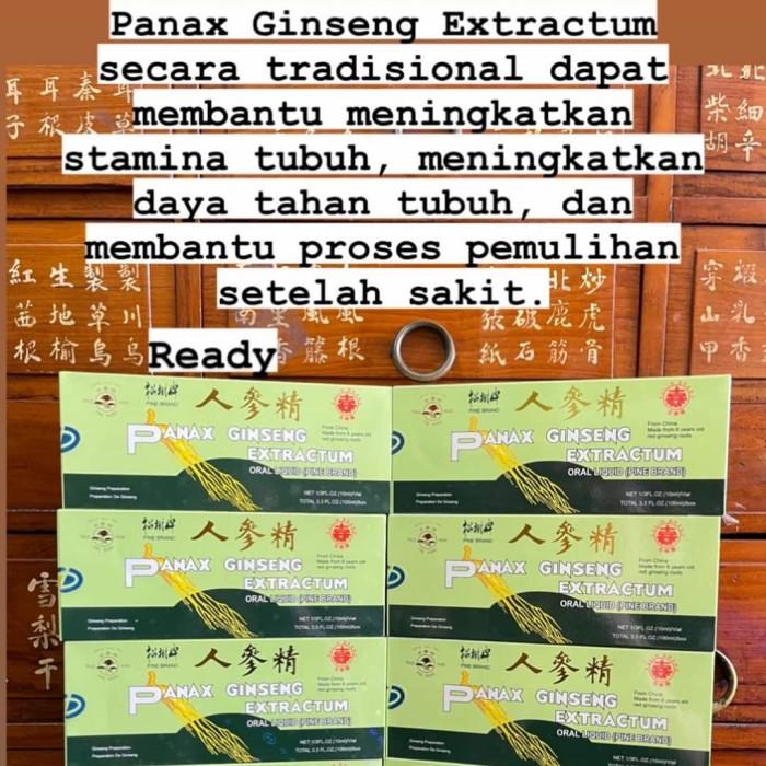 Panax Gingseng Extractum Penambah Stamina Capek lelah Pegal