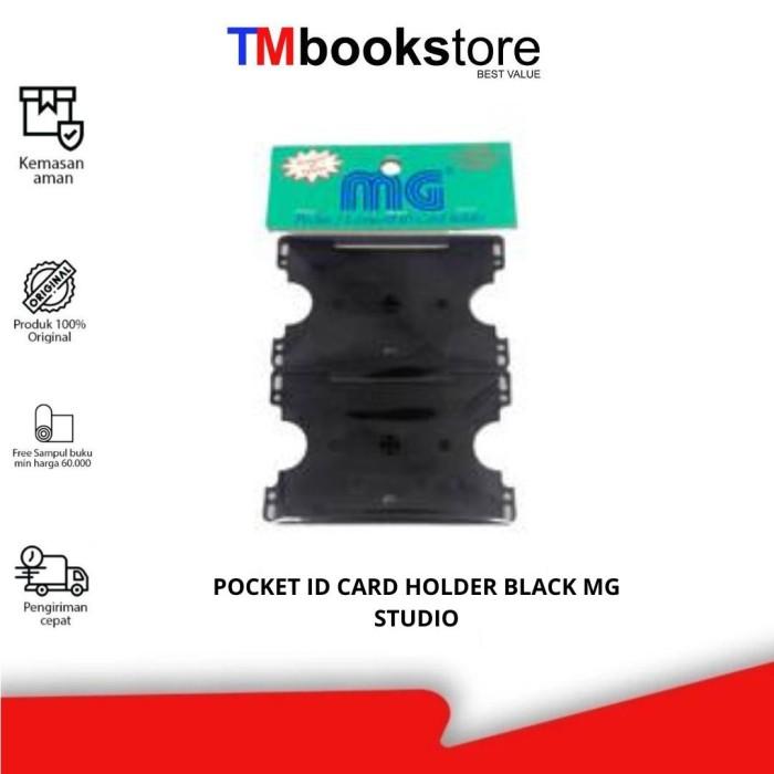 Gambar POCKET ID CARD HOLDER BLACK MG STUDIO dari TMbookstore Best Value Kota Depok Tokopedia