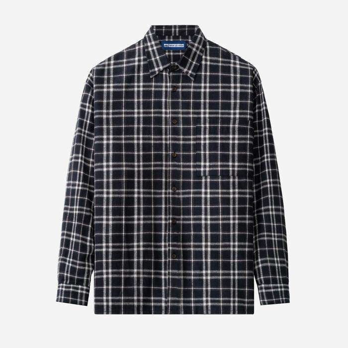 Gambar Kemeja Flannel - College Days Flannel Long Sleeve - Navy Orange dari Tenue de Attire Kota Administrasi Jakarta Selatan Tokopedia