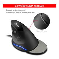 Gambar Zelotes T30 Ergonomic Vertical Wired Gaming Mouse | 6 Programmable Button | Up to 3200 DPI Ergonomis dari Urban Design Indonesia Kota Administrasi Jakarta Timur 5 Tokopedia