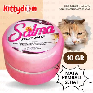 KITTYDOM Obat Sakit Mata Kucing Salma Salep Infeksi Iritasi Belekan